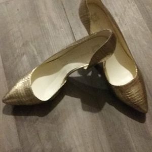 Gold Ladies Heels